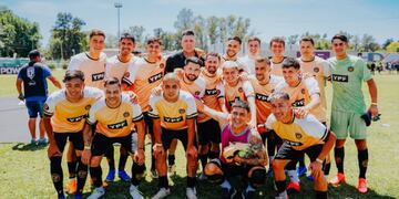 Equipo campeón de la Copa Potrero.