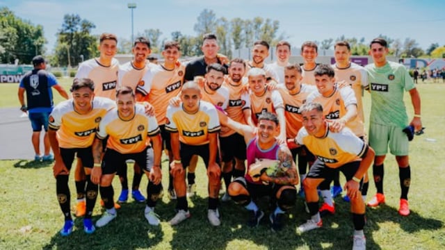 Equipo campeón de la Copa Potrero.