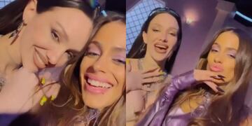 La Joaqui y Tini Stoessel