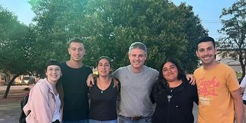 “Lo dijimos y lo vamos a repetir 1000 veces: Somos lo que viene”, dijo Jolly en Pérez (Facebook Federico Jolly)