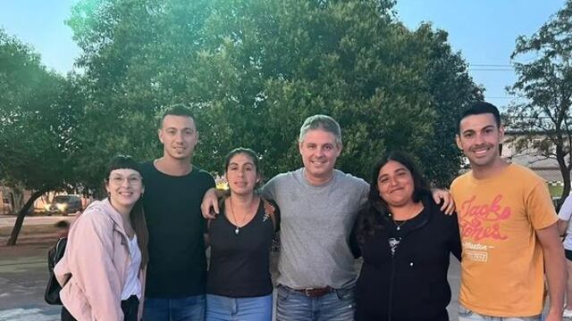 “Lo dijimos y lo vamos a repetir 1000 veces: Somos lo que viene”, dijo Jolly en Pérez (Facebook Federico Jolly)