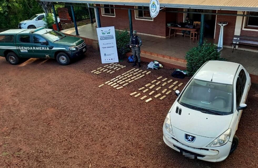 Jardín América: detuvieron en un operativo a un hombre por tráfico de droga