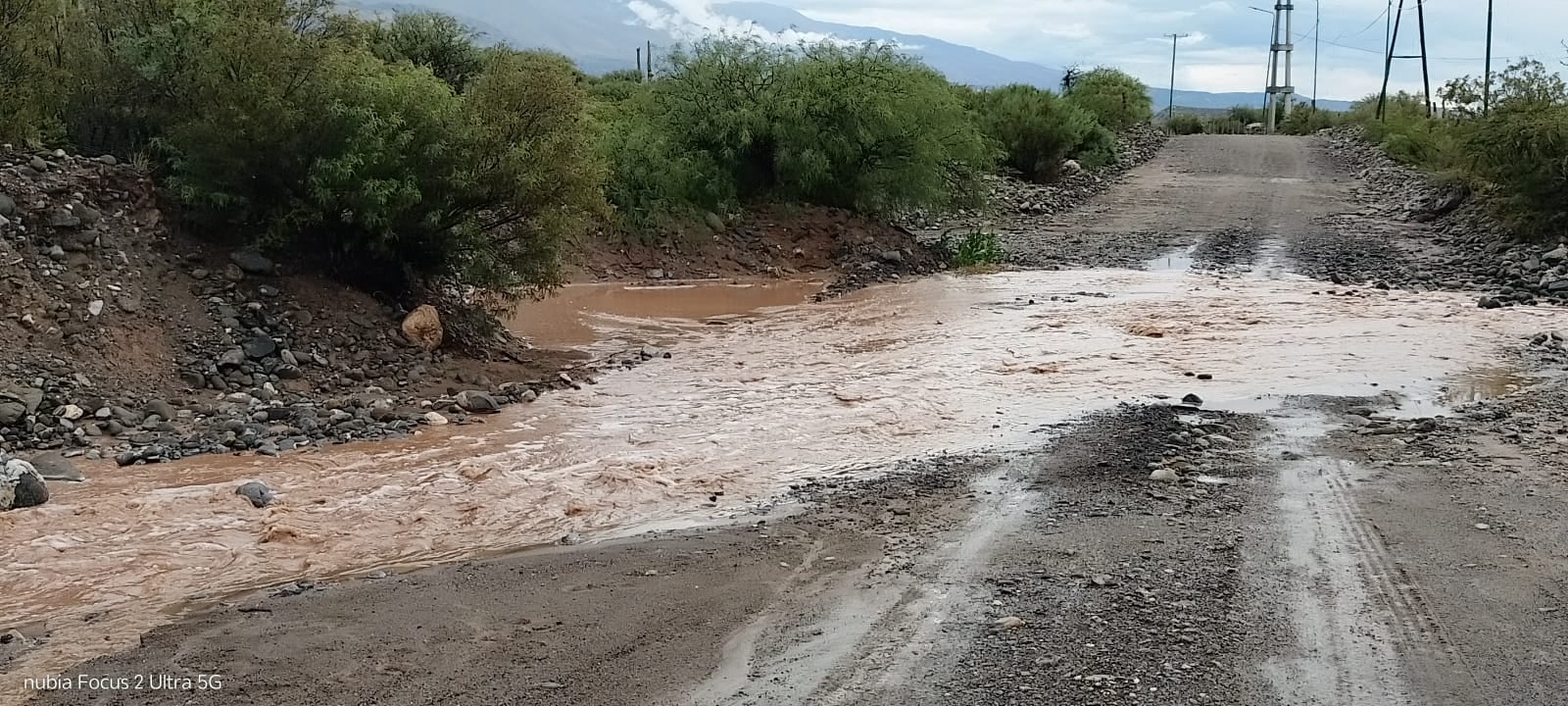 Los caminos se vuelven intransitables. (Camino del 115, Amaicha del Valle) Foto Sol Alvarez Natale