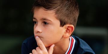 El hermano mayor de Mateo y Ciro nació el 2 de noviembre de 2012.