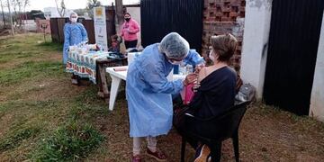 Siguen adelante los operativos de vacunación en todo Misiones.