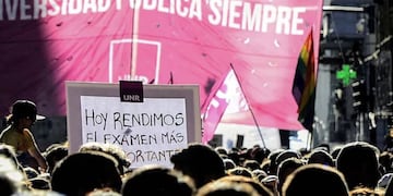 Los gremios quieren repetir la movilización masiva del 2 de octubre.