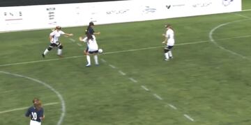 Mirá el golazo de Argentina en el debut contra Alemania.