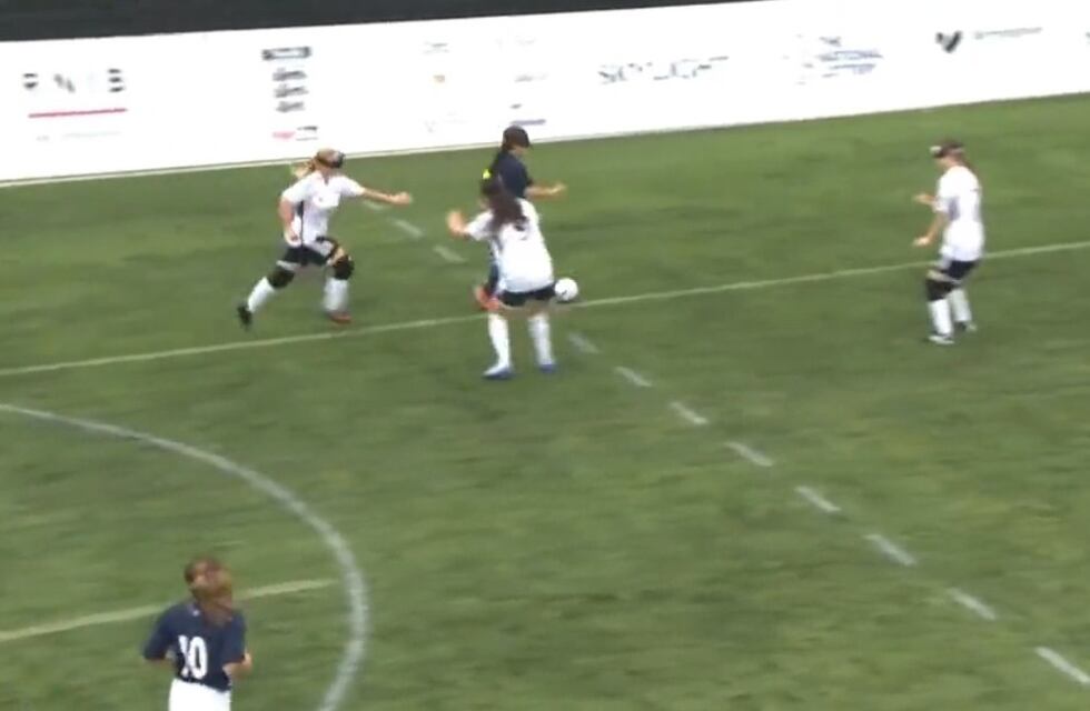 A lo Maradona, el golazo de una cordobesa contra Alemania en el Mundial de Fútbol para Ciegas