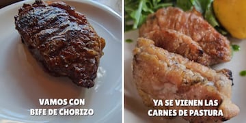 Fueron a una conocida parrilla en Palermo y pidieron achuras, bife de chorizo, matambre de cerdo, postre y tragos: cuánto gastaron.