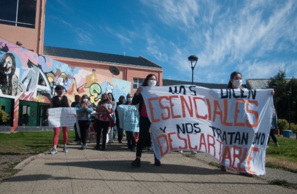 Enfermeros del Hospital Regional de Río Gallegos sigue pidiendo respuestas