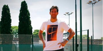 Regresa Del Potro: cuándo fue el último partido que disputó “La Torre de Tandil”