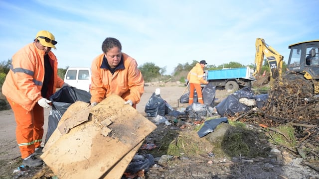 Limpieza de microbasurales