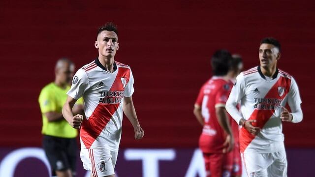 El doblete de Braian Romero, el 9 que trajo Gallardo para hacer goles