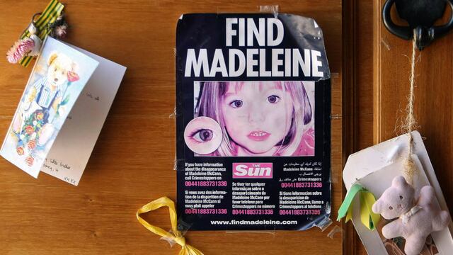 Nuevas pistas del caso Madeleine McCann