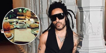 Este es el restaurante de Chacarita que eligió Lenny Kravitz: qué se pidió del menú y cuánto gastó