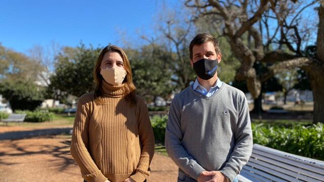Ana Carina Visintini y Leonardo Viotti, candidatos de Juntos por el Cambio