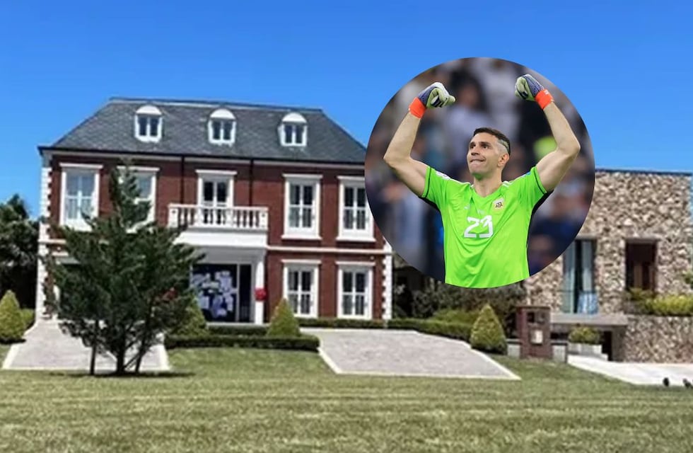 Estilo inglés, dos pisos y en barrio privado: así es la casa del “Dibu” Martínez en Mar del Plata