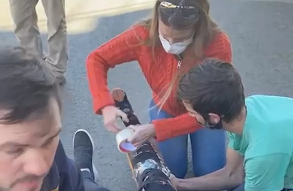 Un accidente vial dejó como saldo a una motociclista herida en Posadas