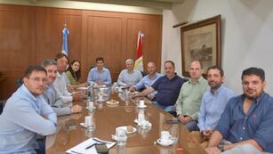Reunión de Viotti con la cúpula del CCIRR