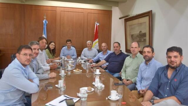 Reunión de Viotti con la cúpula del CCIRR