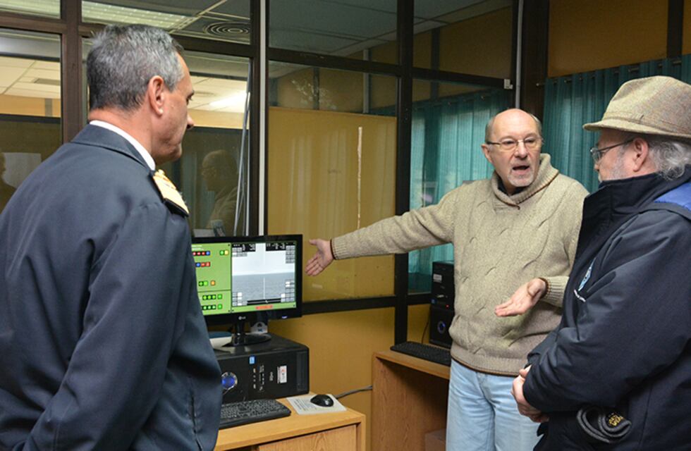 Presidente del CITEDEF visitó Puerto Belgrano