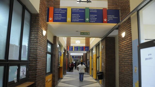 El paciente quedó alojado en el Hospital Orlando Alassia.