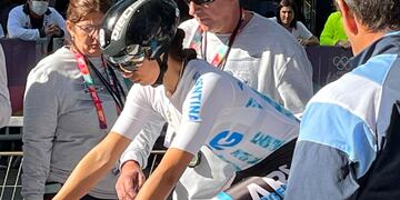 La ciclista mendocina Julieta Benedetti consiguió el oro en la modalidad Relevos Mixtos Cronometrado junto al chubutense Fabrizio Crozzolo.