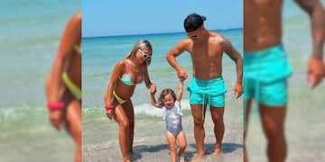 El tierno posteo de Agustina Gandolfo disfrutando de sus vacaciones en familia.