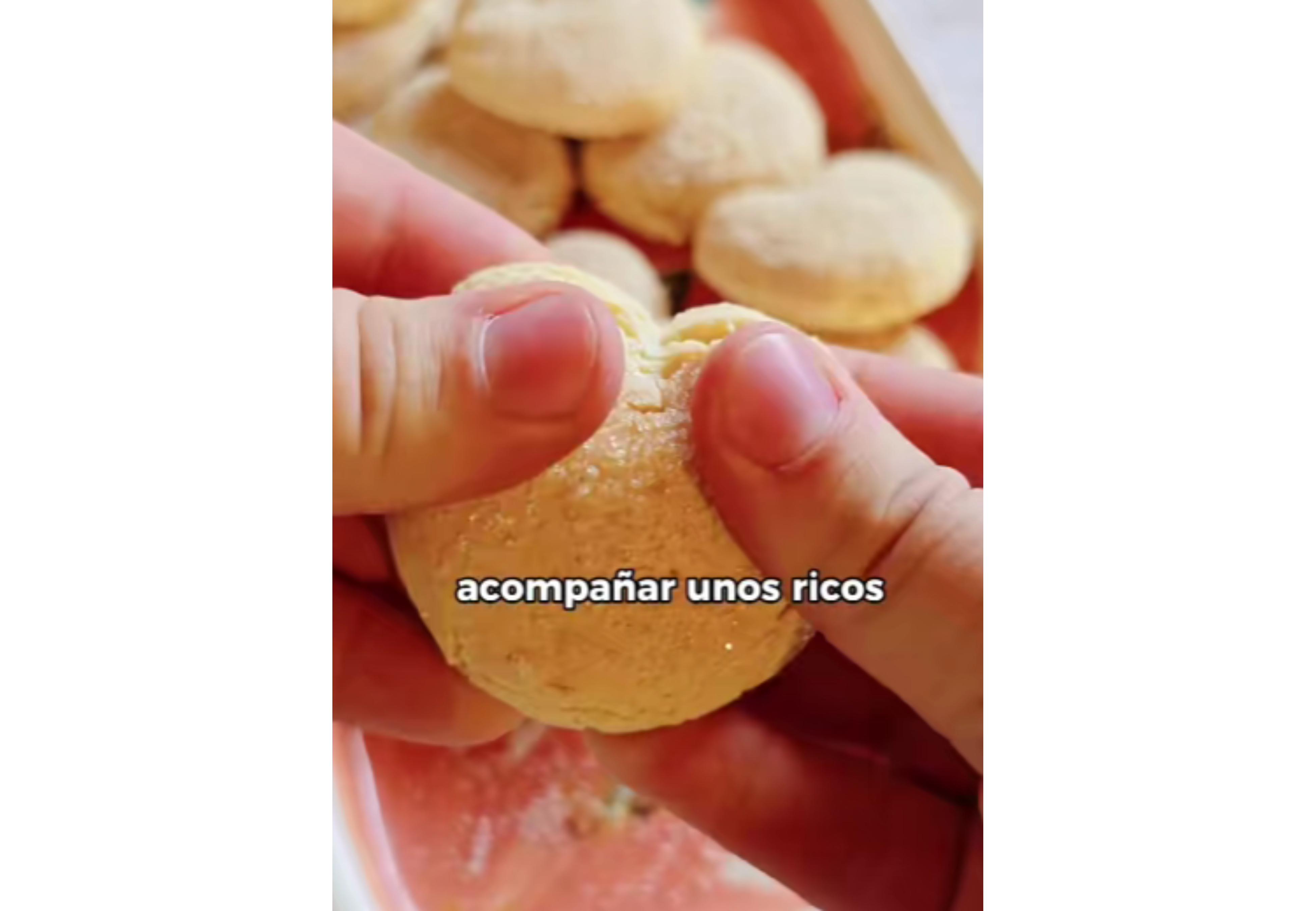 Estas galletitas son muy fáciles de hacer.