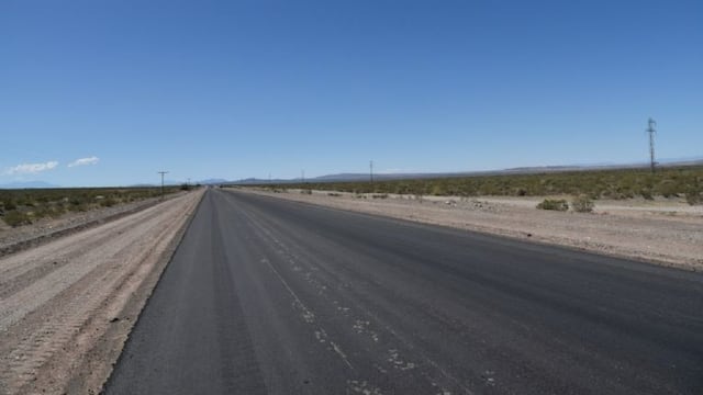 Se espera que este tramo de la Ruta 40 norte que fue remodelado esté habilitado al tránsito en marzo.