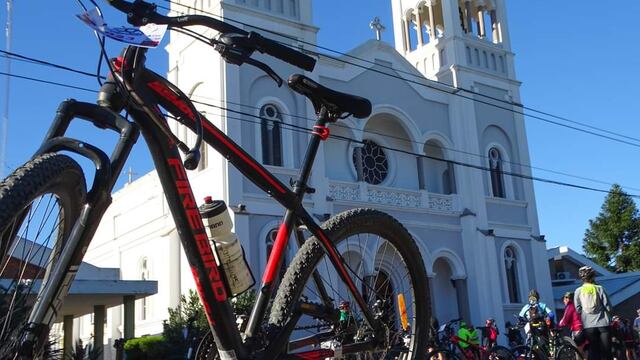 “Pedaleamos por la Fe” organizado por el grupo de cicloturismo “Crespobike” de la localidad de Crespo.