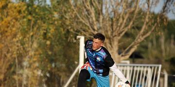 Nahuel Losada se volvió uno de los pilares en Belgrano por sus actuaciones (Prensa Belgrano).