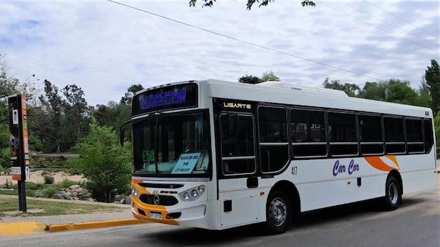 Transporte urbano en Carlos Paz. (CPV)