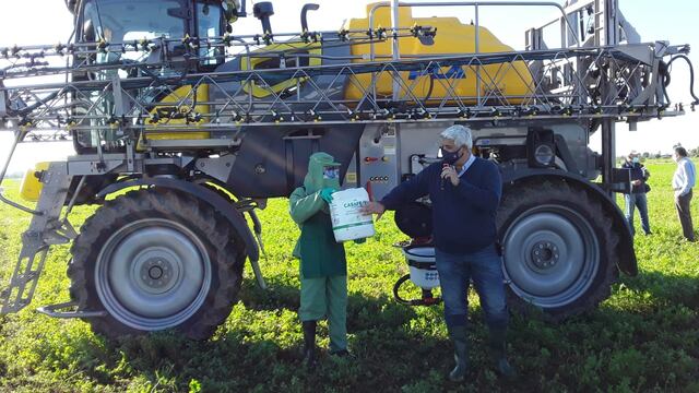 Jornada demostrativa sobre buenas prácticas agrícolas y fitosanitarios