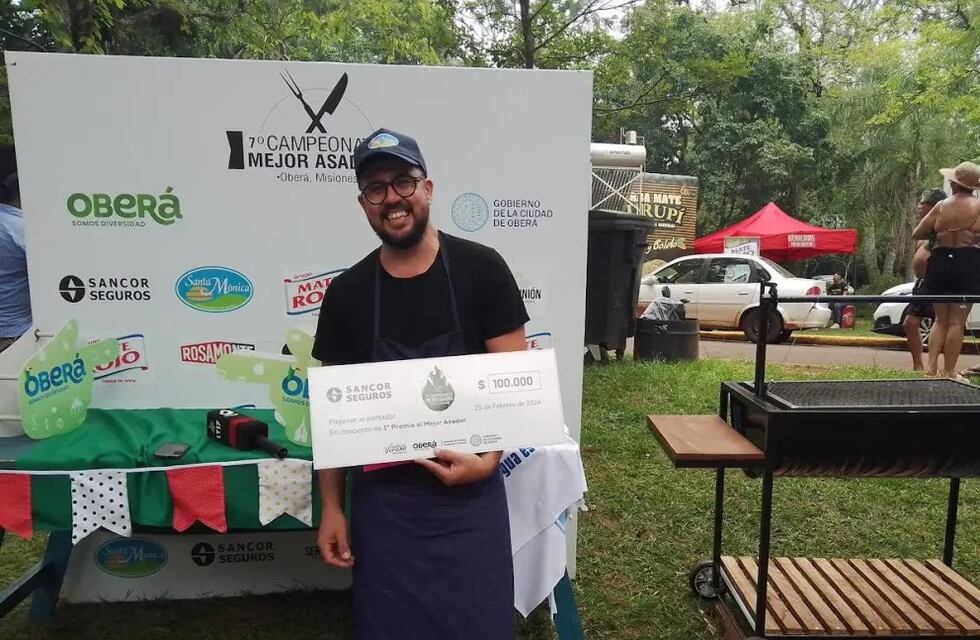 Se realizó con éxito el campeonato por el mejor asado en el Salto Berrondo de Oberá