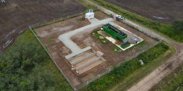 La planta depuradora de cloacas de Vila