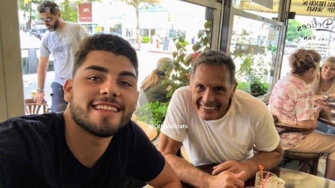 El delantero Ignacio Russo, hijo de Miguel Ángel Russo.