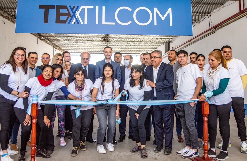 Industria: inauguraron una planta textil y una fábrica de confección