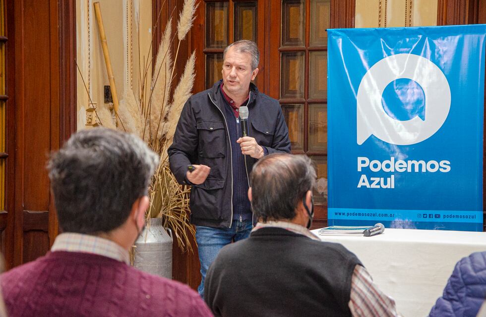 Javier Varani en Azul: “El dueño de la ciudad es el vecino”