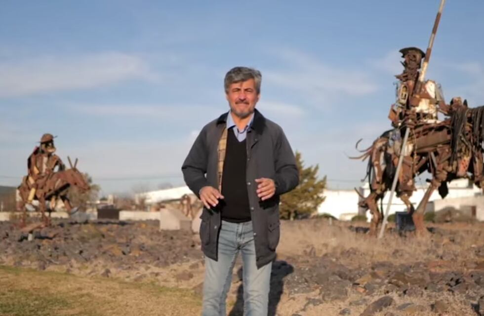 Daniel Balmaceda visitó Azul con su programa Historias Ricas