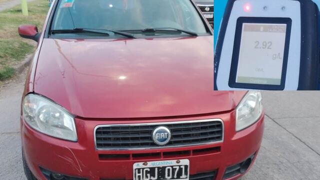 Escapó de un control policial en Bahía Blanca y estaba alcoholizado