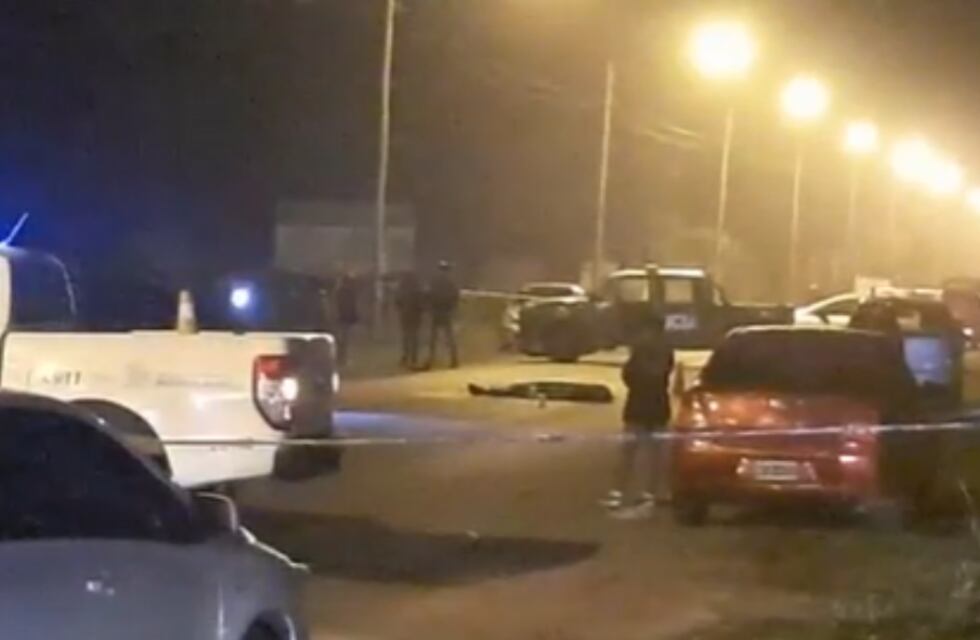 Asesinaron de balazos a un hombre en plena vía pública