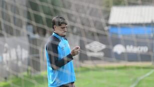 Entrenamiento de Belgrano en Villa Esquiú. Ramiro Pereyra/ LaVoz