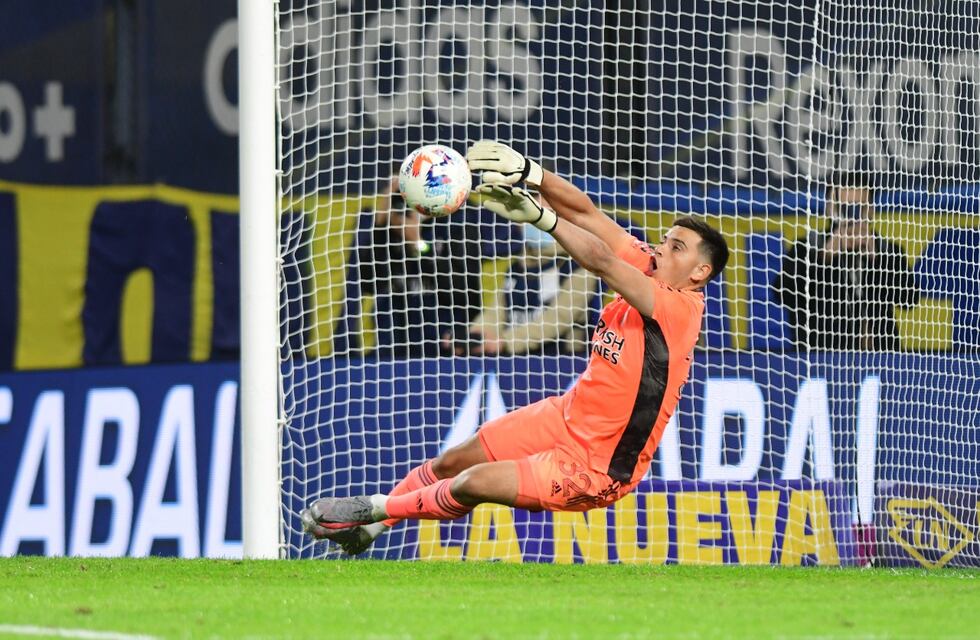 River: Alan Díaz tuvo un gran debut contra Boca y fue la figura del partido