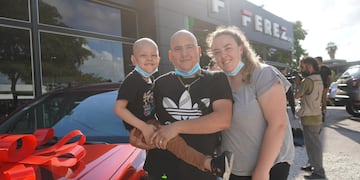 La familia de Bruno recuperó la esperanza con la ayuda de Juan Pablo y la agencia Ferez.