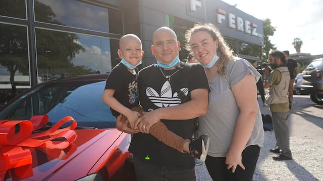 La familia de Bruno recuperó la esperanza con la ayuda de Juan Pablo y la agencia Ferez.
