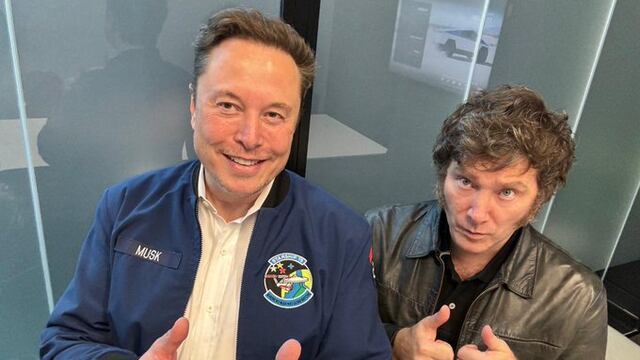 Milei se reunió con Elon Musk