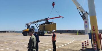 Partió el primer convoy de barcazas con productos misioneros desde el Puerto de Posadas