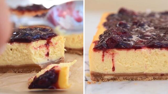 Cómo preparar el cheesecake más cremoso.