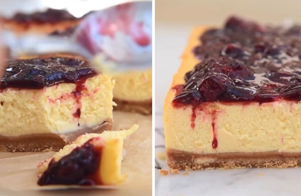 Receta rápida y fácil de un cheesecake extremadamente cremoso